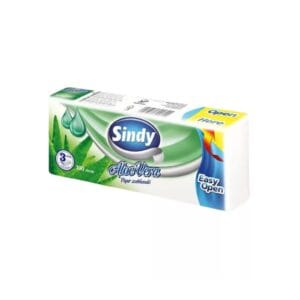 Sindy Aloe Vera papírzsebkendő – 3 rétegű 100db C36458