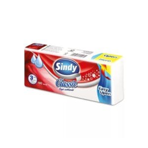 Sindy Classic papírzsebkendő – 3 rétegű 100db 46750