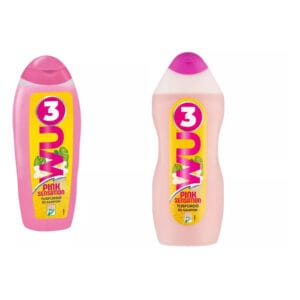 WU3 Tusfürdő és sampon Pink Sensation 280 ml és 850 ml