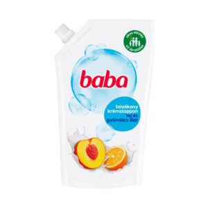 Baba folyékony krémszappan utántöltő Tej és Gyümölcs 500ml C38148