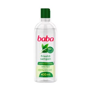 Baba Frissítő sampon zsíros hajra zöld tea kivonattal 400ml C35571