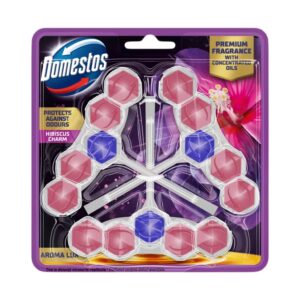 Domestos Aroma Lux WC-rúd Hibiscus Charm 3x50g C68529