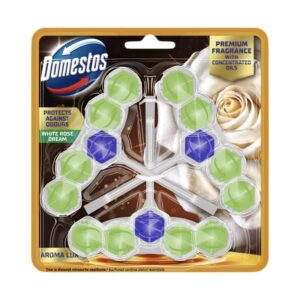 Domestos Aroma Lux WC-rúd White Rose Dream 3x50g C68736