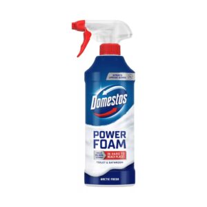 Domestos Power Foam WC és fürdőszoba tisztító hab Active Fresh 435ml C71659