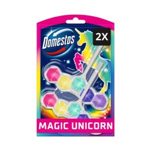 Domestos Power5 WC illatosító rúd Magic Unicorn 2x50g C67981