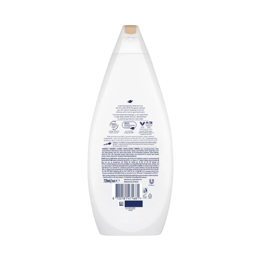 Dove Krémtusfürdő Gentle Pamper 720ml C65454