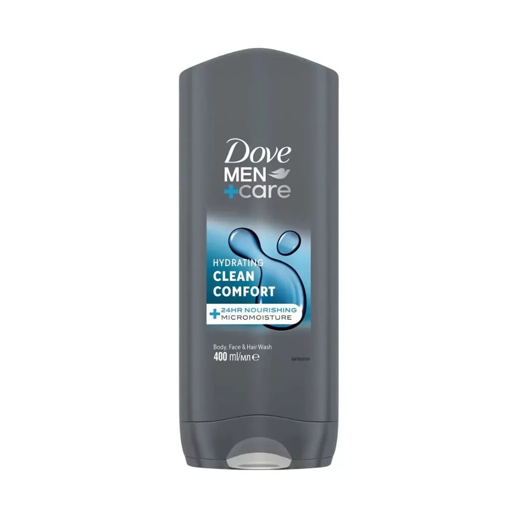Dove Men+Care tusfürdő Clean Comfort – 400 ml DOVETFCC400ML