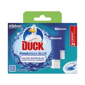 Duck Fresh Discs WC-öblítő korong színező hatással utántöltő Blue 2x36ml C72340