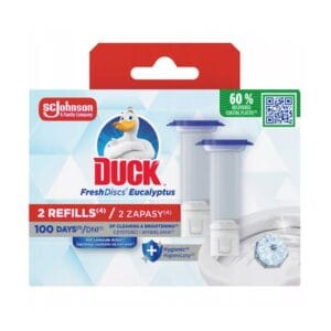 Duck Fresh Discs WC-öblítő korong utántöltő Eukaliptusz 2x36ml C72341