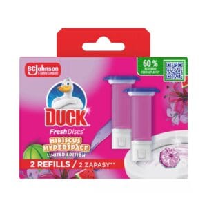 Duck Fresh Discs WC-öblítő korong utántöltő Hibiscus Hyperspace 2x36ml C71228