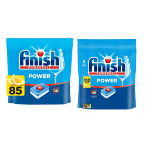 Finish Power Lemon mosogatógéptabletta 85 db és 100 db