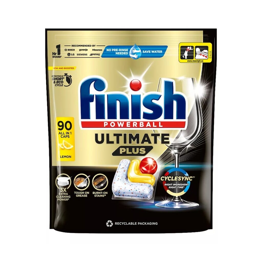 Finish Ultimate Plus Lemon mosogatógép tabletta 90db C70386