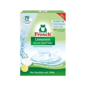 Frosch mosogatógép tabletta Zöldcitrom – Lime 70db FR-5869-6