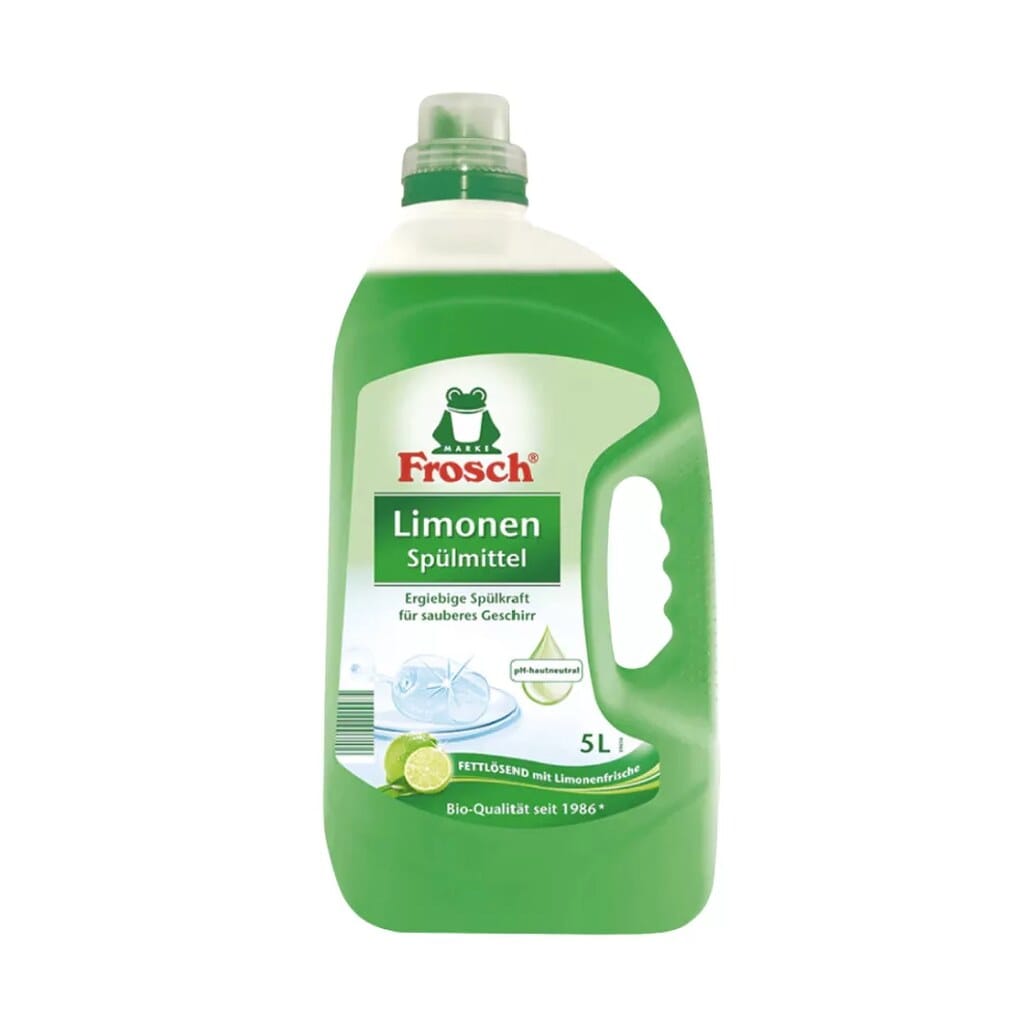 Frosch mosogatószer Zöldcitrom – Lime 5L FR-1558