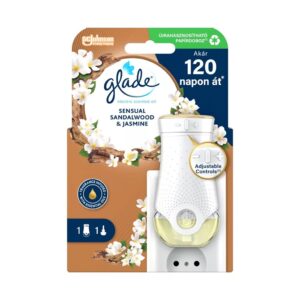 Glade elektromos légfrissítő készülék Szantálfa & Jázmin 20ml utántöltővel