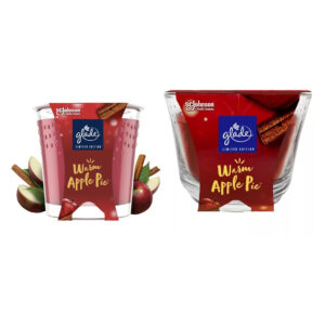 Glade illatgyertya – Warm Apple Pie 112 g és 204 g