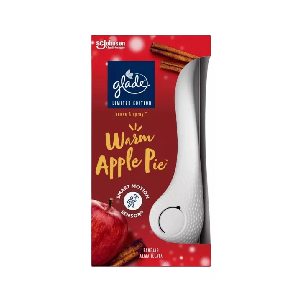 Glade Sense & Spray automata légfrissítő készülék Warm Apple Pie 18ml utántöltővel