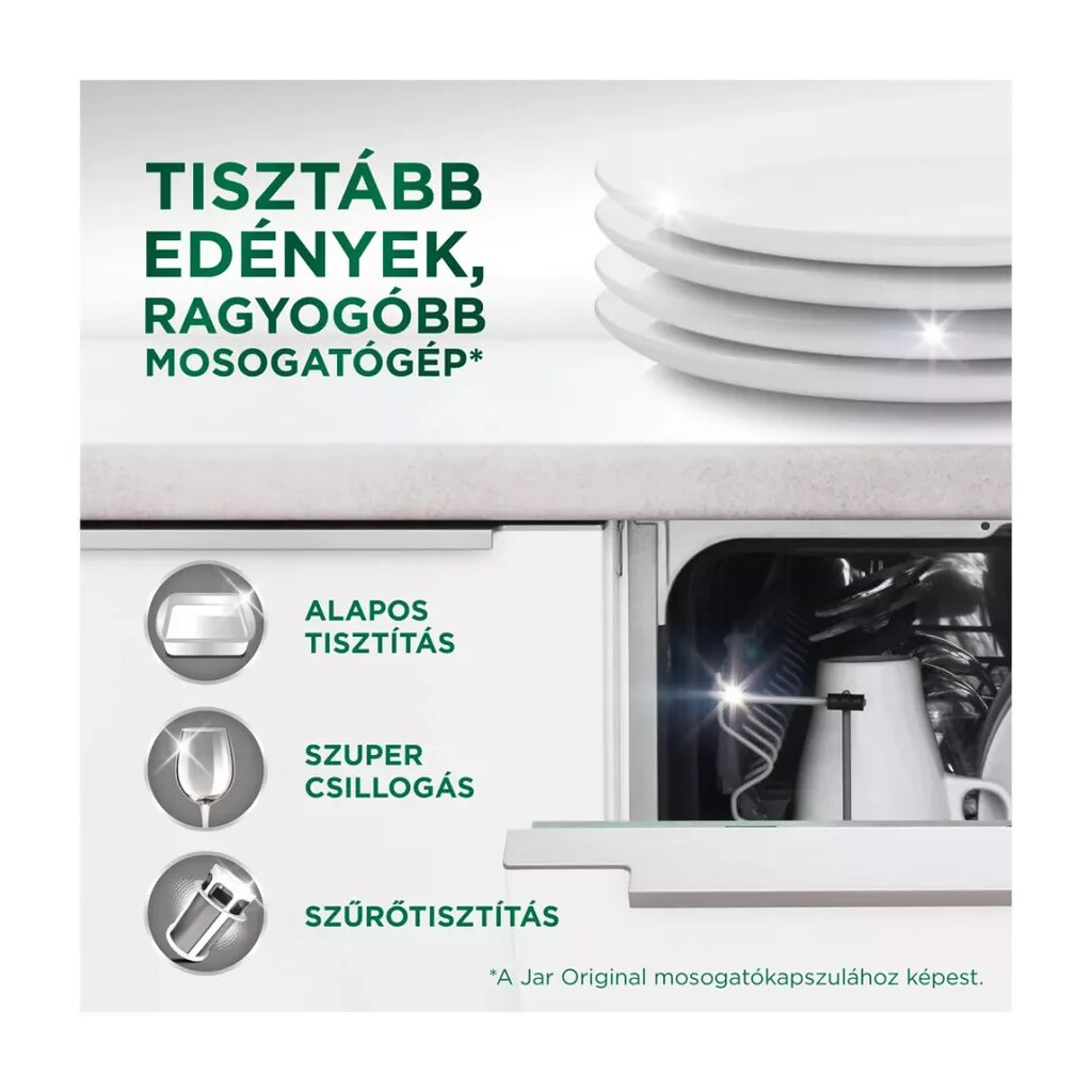 Jar Platinum All in One mosogatógép tabletta Lemon 73db C72563