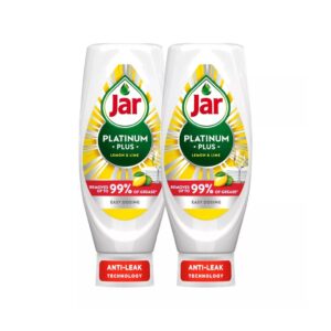 Jar Platinum Plus kézi mosogatószer Citrom és Lime 2x660ml C73250