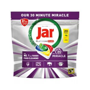 Jar Platinum Plus Miracle mosogatógép kapszula Lemon 20db