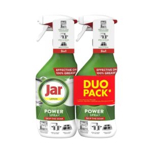 Jar Power Spray Duo erős zsíroldó mosogató- és tisztítószer Citrom 2x500ml C70655