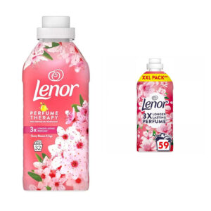 Lenor Perfume Therapy öblítő Cherry Blossom & Sage – 32 mosás 675 ml és 1239 ml