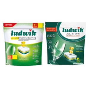 Ludwik All in 1 Ultimate Power mosogatógép tabletta 41 db és 80 db