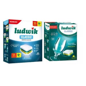 Ludwik Classic mosogatógép tabletta 55 db és 100 db
