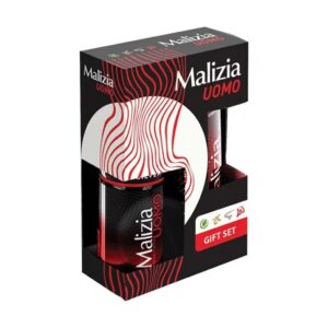 Malizia Men Musk ajándékcsomag tusfürdő + dezodor