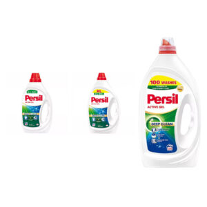 Persil Deep Clean Active Gel folyékony mosószer – 22 mosás 990 ml és 2,475 l és 4,5 l