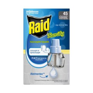 Raid elektromos szúnyogírtó utántöltő folyadék Family 27ml C63567