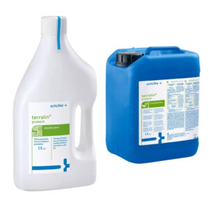 Schülke Terralin® Protect kvarterner ammónium bázisú tisztító és fertőtlenítő koncentrátum 2 l és 5 l