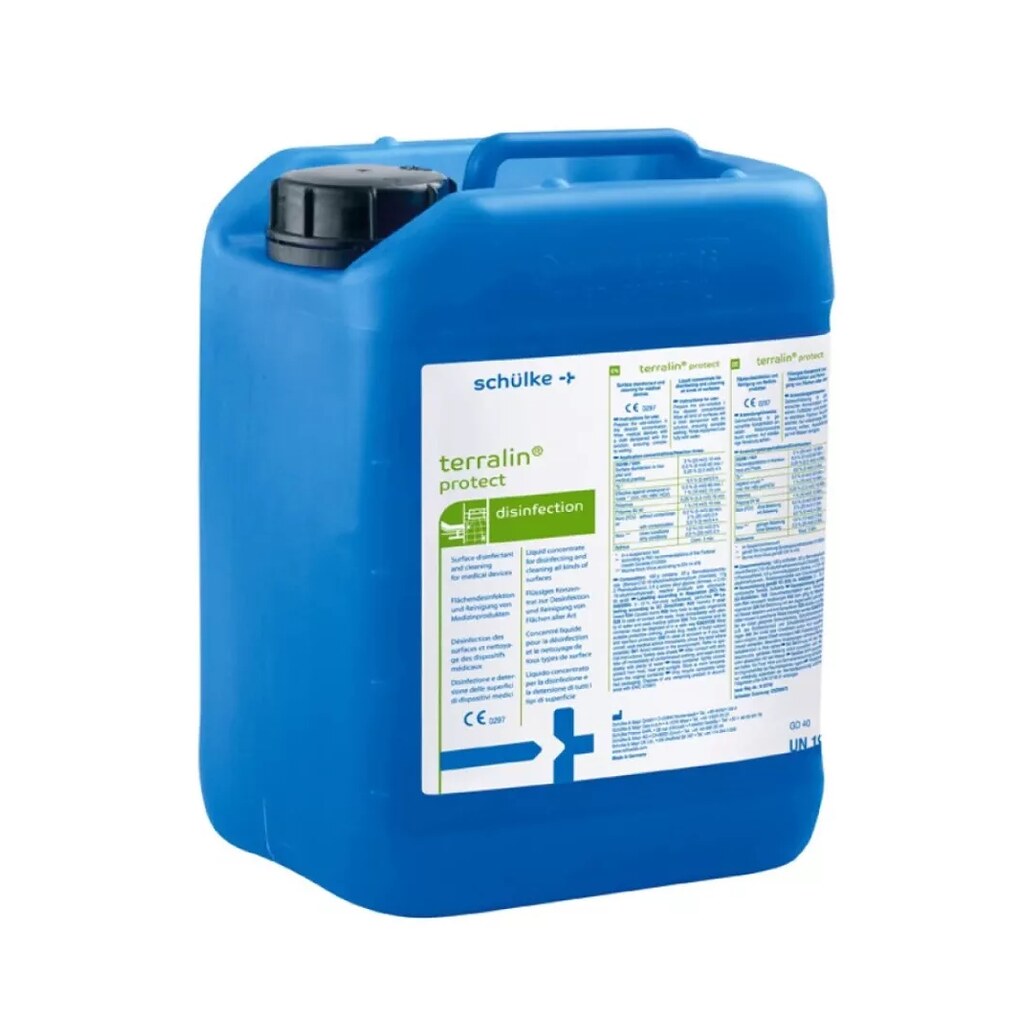 Schülke Terralin® Protect kvarterner ammónium bázisú tisztító és fertőtlenítő koncentrátum – 5 l