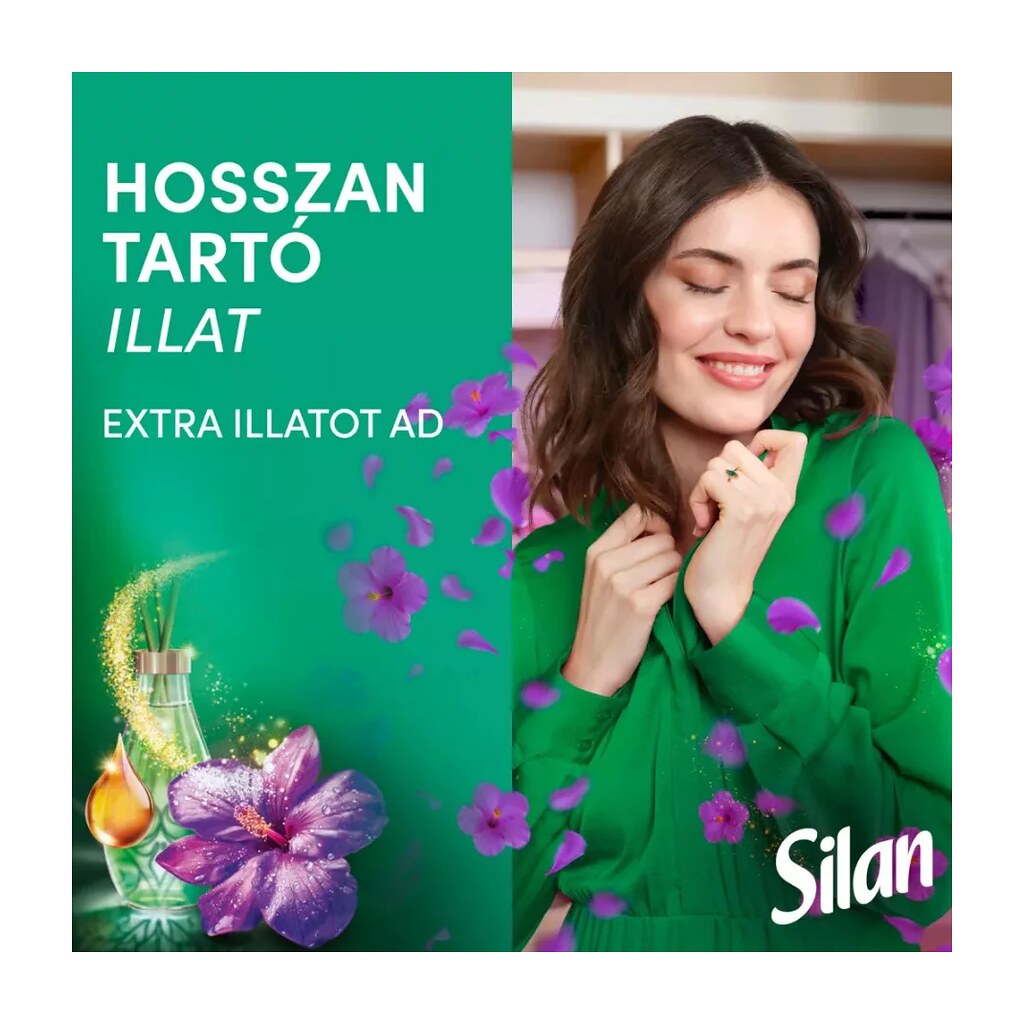 Silan Aromatherapy öblítő Fascinating Jungle – 35 mosás 770ml