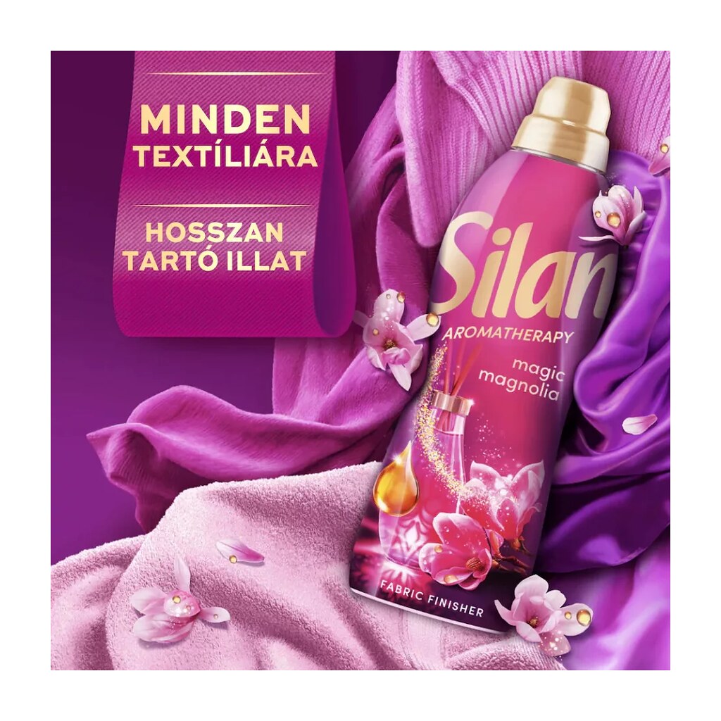 Silan Aromatherapy öblítő Magic Magnolia – 35 mosás 770ml