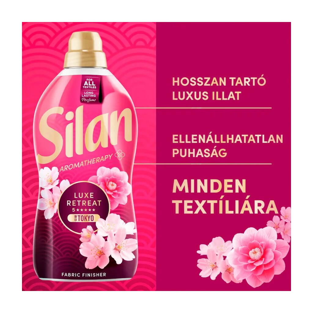 Silan Aromatherapy öblítő Tokyo – 126 mosás 2,77L