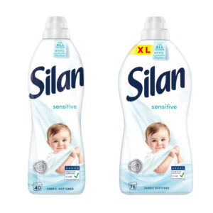 Silan öblítő Sensitive & Baby – 40 mosás 880 ml és 1,672 l