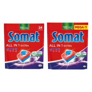 Somat All in 1 Extra mosogatógép tabletta 24 db és 75 db