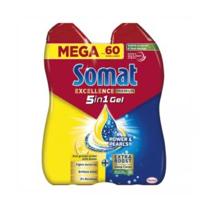 Somat Excellence mosogatógép gél Lemon 2x540ml C68005