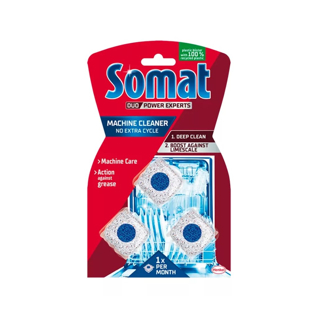 Somat mosogatógép tisztító kapszula 3db C46616