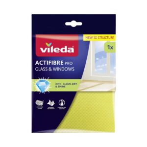 Vileda Actifibre Pro mikroszálas ablaktörlőkendő F183298