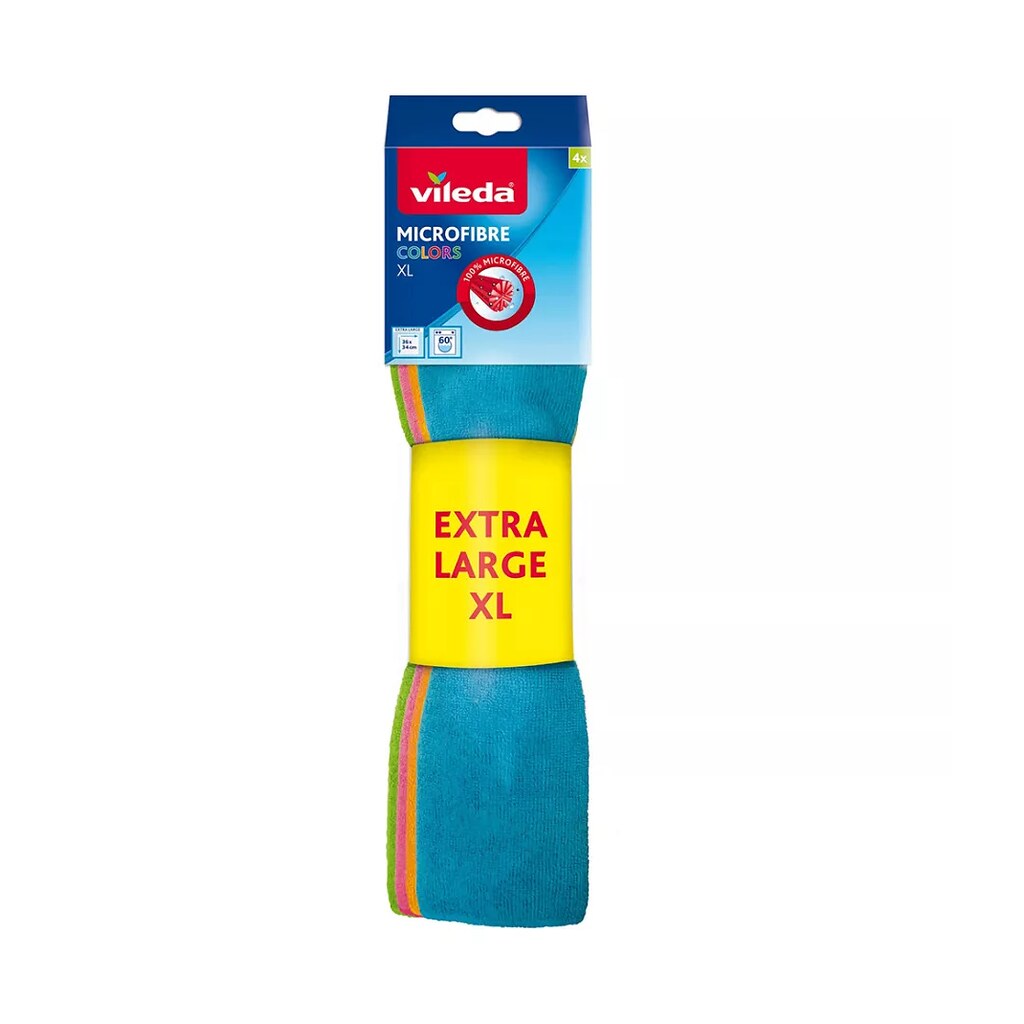 Vileda Colors XL mikroszálas törlőkendő 4db F1448V