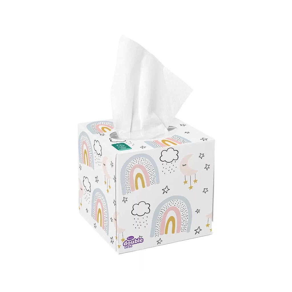 Violeta dobozos papírzsebkendő – 3 rétegű 60db 321