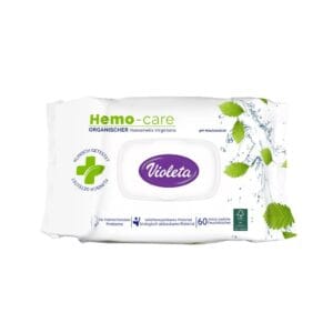 Violeta HemoCare nedves toalettpapír 60db C57486