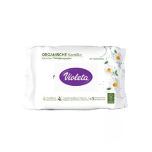 Violeta nedves toalettpapír kamilla 40db 00728