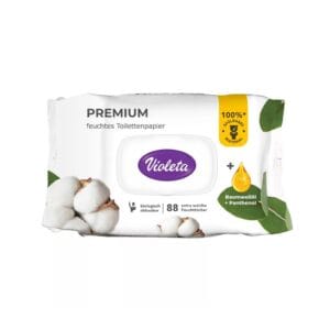 Violeta Premium Cotton nedves toalettpapír 88db 3270