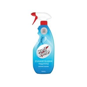 Well Done zuhanykabin tisztító spray 750ml 1300154